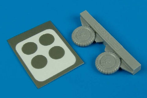 Aires 7233 1/72 Bf 109G-6 wheels & paint masks