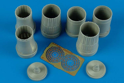 Aires 7267 1/72 Su-33 Flanker D exhaust nozzles (For HASEGAWA)