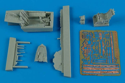 Aires 7280 1/72 Su-27 Flanker B/J-11B cockpit set (For TRUMPETER)