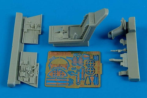 Aires 7292 1/72 Bf 109E-3/E-4 cockpit set (For AIRFIX)