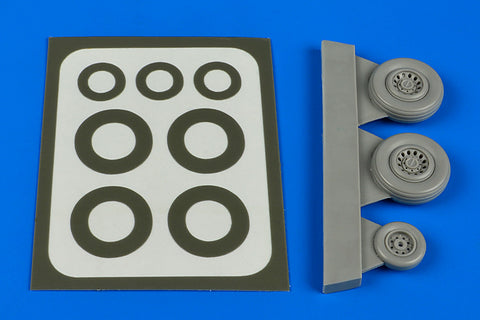 Aires 7319 1/72 Sea Vixen wheels & paint masks