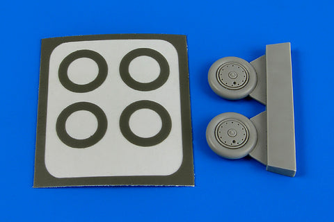 Aires 7333 1/72 I-153 wheels & paint masks (For ICM)