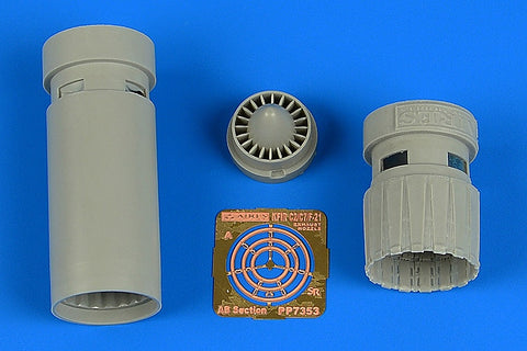 Aires 7353 1/72 IAI Kfir C2/C7 exhaust nozzles (For AMK)
