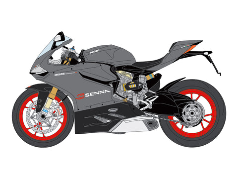 Blue Stuff BS 12-003 1/12 DUCATI 1199 Panigale S " SENNA" Tamiya 14129