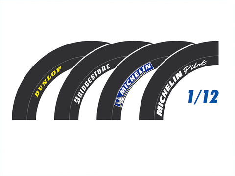 Blue Stuff BS 12-008 1/12 MOTO GP Tire markings 1/12 Tamiya bikes