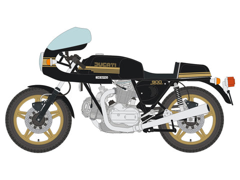 Blue Stuff BS 12-027 1/12 DUCATI 900SS - 1/12 Decals TAMIYA 14025