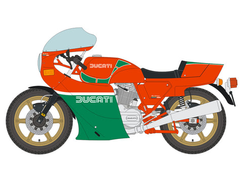 Blue Stuff BS 12-030 1/12 DUCATI 900 Mike Hailwwod Replica - 1/12 Decals TAMIYA 14019