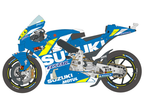 Blue Stuff BS 12-034 1/12 SUZUKI GSX-RR 2019 / Test 2020 - 1/12 Decals TAMIYA 14139