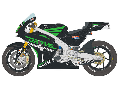 Blue Stuff BS 12-035 1/12 HONDA RC213V Team Aspar 2015 - 1/12 Decals TAMIYA 14130