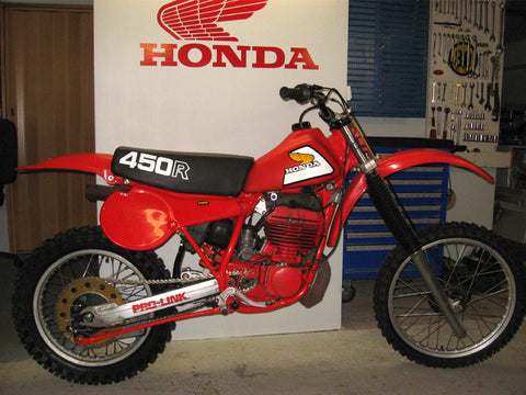 Blue Stuff BS 12-039 1/12 HONDA CR450R 1981 - 1/12 Decals TAMIYA 14018