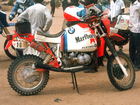 Blue Stuff BS 12-045 1/12 BMW R80 G/S Paris-Dakar 1985 - 1/12 Decals TAMIYA 14049 / 14056