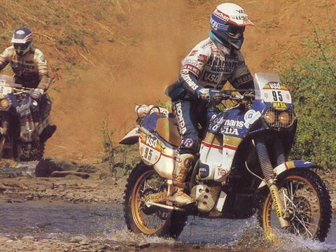 Blue Stuff BS 12-046 1/12 HONDA NXR 750 Paris-Dakar 1986 - 1/12 Decals TAMIYA 14054