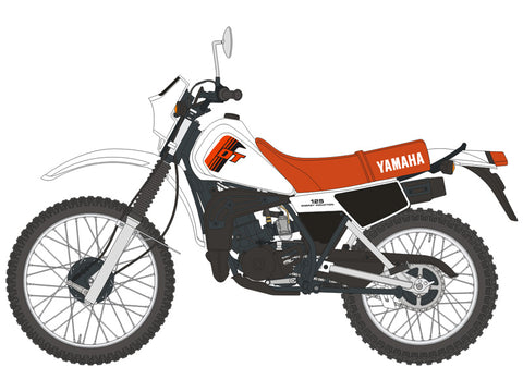 Blue Stuff BS 12-053 1/12 YAMAHA 125 DTLC 82' / 83' - 1/12 Decals BANDAI 0505104 /
