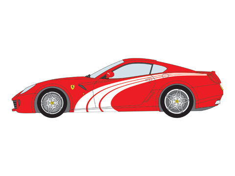 Blue Stuff BS 24-012 1/24 FERRARI 599GTB "PUMA" - 1/24 Decals Fujimi RS-50 / 12227 / 12309