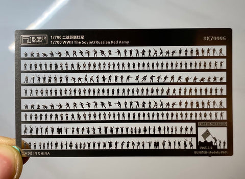 Bunker Studio BK70006 1/700 WWII Soviet Red Army       “Battle of Berlin”