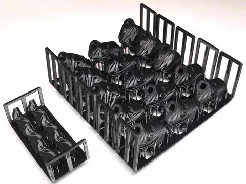 Bunker Studio IJN20104 1/200 YAMATO 46cm&15.5cm Gun Blast bags(3 angles)15+6Pcs