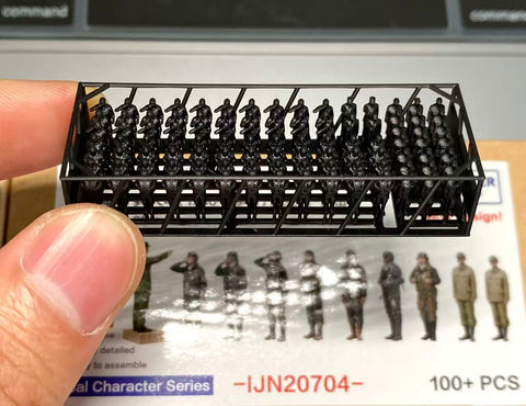 Bunker Studio IJN20704 1/200 IJN Personnel 4