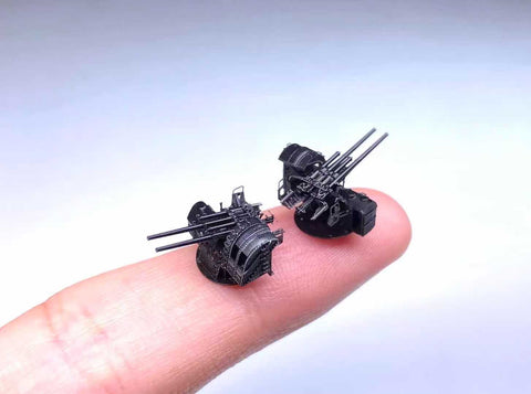 Bunker Studio IJN35007 1/350 IJN Type89 127mm Twin  AA Gun