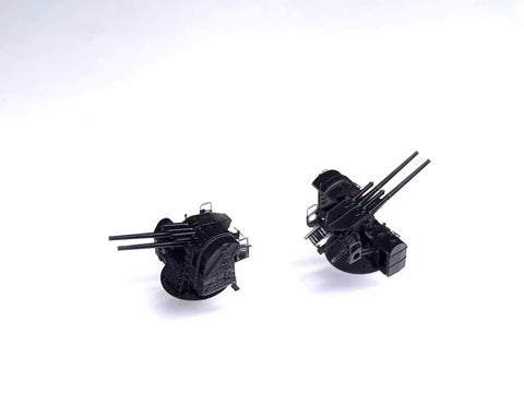 Bunker Studio IJN35008 1/350 IJN Type89 127mm Twin AA Gun(with Cover)