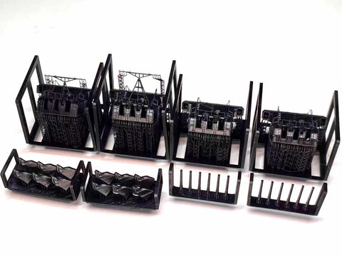Bunker Studio IJN35038 1/350 YAMATO 155mm Triple Cannon No.1—No.4(1941)