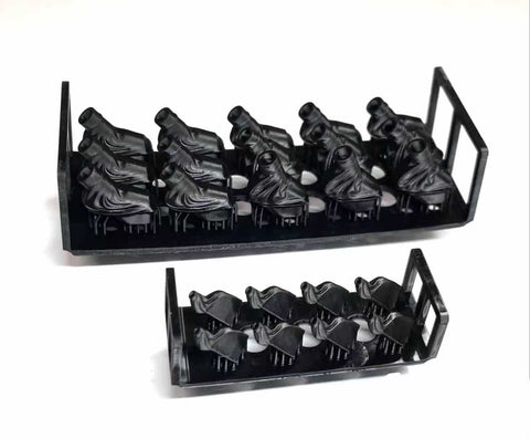 Bunker Studio IJN35104 1/350 YAMATO 46cm&15.5cm Gun Blast bags(3 angles)15+6Pcs