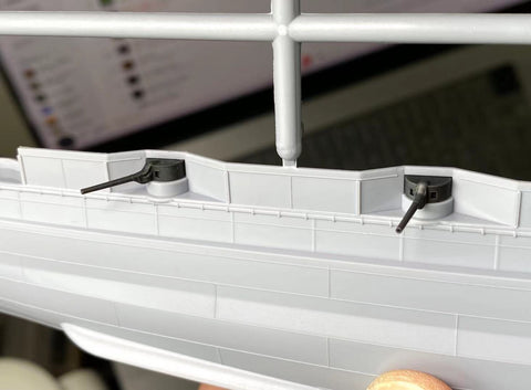 Bunker Studio IJN35186 1/350 IJN KONGO/HARUNA Type41 15cm Guns 1944