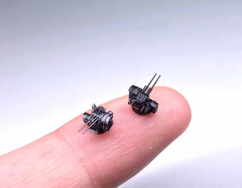 Bunker Studio IJN70008 1/700 IJN Type89 127mm Twin AA Gun(with Cover)