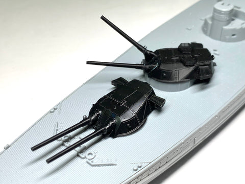 Bunker Studio IJN70032 1/700 IJN 51cm Twin Cannon Turret II/III (Super Yamato)