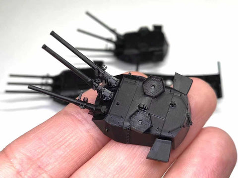 Bunker Studio IJN70107 1/700 YAMATO 460mm Triple Gun Turret x3(1945)
