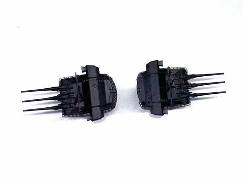 Bunker Studio IJN70109 1/700 YAMATO 155mm Triple Cannon No.1&No.4(1945)