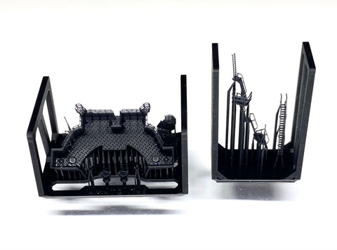 Bunker Studio IJN70120 1/700 YAMATO Tower Terrace & Stairs 1945