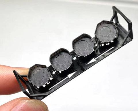 Bunker Studio IJN70185 1/700 IJN KONGO 127mm AA Gun Emplacecements 1944