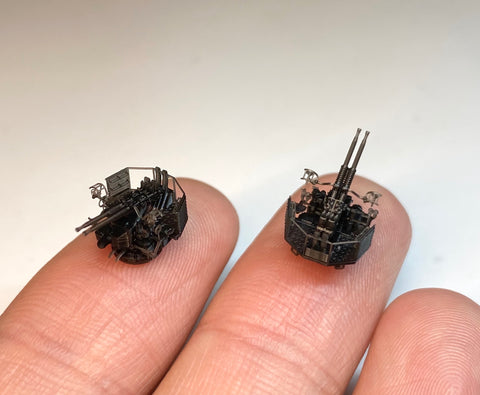 Bunker Studio WS35016 1/350 USN 40mm Twin Bofors  Gun(Late)