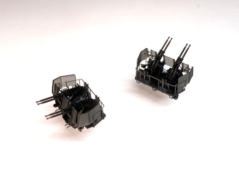 Bunker Studio WS35018 1/350 USN 40mm Quad Bofors  Gun(Late) with Shield