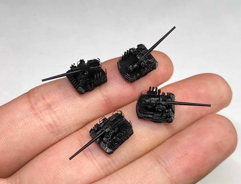 Bunker Studio WS35019 1/350 USN 5"/38 Single Gun
