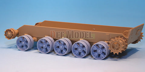 DEF Model DW35055 1/35 T-55 Burnt roadwheel set (for T-55 kit 1/35)
