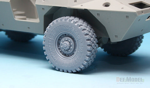 DEF Model DW35058 1/35 US M1117 Guardian ASV Sagged Wheel set (for Trumpeter 1/35)