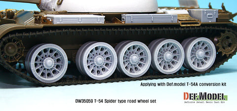 DEF Model DW35059 1/35 T-54 Spider Road Wheel set (5 sets)