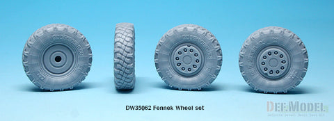 DEF Model DW35062 1/35 German LGS Fenneck Sagged Wheel set (for Trumpeter 1/35)