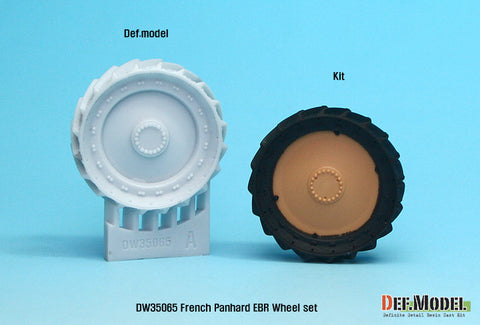 DEF Model DW35065 1/35 French Panhard EBR Wheel set (for Hobbyboss 1/35)