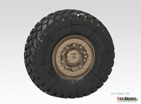 DEF Model DW35111 1/35 UK Husky TSV Sagged wheel set ( for Meng 1/35)