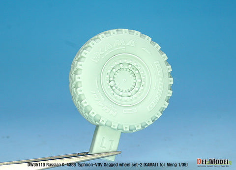 DEF Model DW35119 1/35 Russian K-4386 Typhoon-VDV Sagged wheel set 2- Kama ( for meng 1/35)