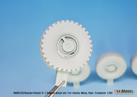 DEF Model DW35120 1/35 Russian Pantsir S-1 Sagged wheel set ( for Zvezda/Meng/Trumpeter 1/35)