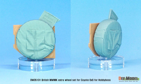 DEF Model DW35131 1/35 UK MWMIK extra sagged wheel set for 6x6 coyate ( for Hobbyboss 1/35)