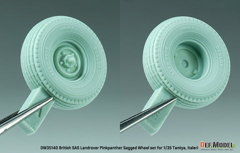 DEF Model DW35140 1/35 British SAS Landrover Pinkpanther wheel set (for Tamiya/italeri 1/35)