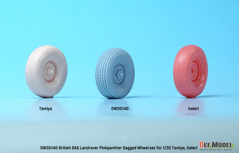 DEF Model DW35140 1/35 British SAS Landrover Pinkpanther wheel set (for Tamiya/italeri 1/35)