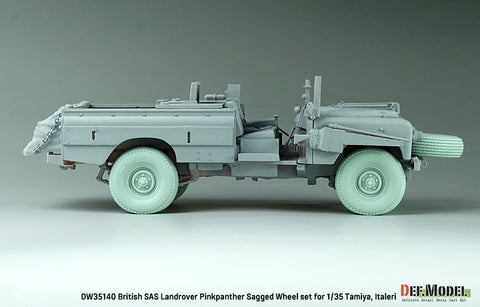 DEF Model DW35140 1/35 British SAS Landrover Pinkpanther wheel set (for Tamiya/italeri 1/35)