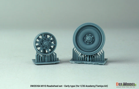 DEF Model DW35164 1/35 M113 Roadwheel outside parts w/ Idler wheels (for Tamiya/Academy 1/35 kit)- 3D printed