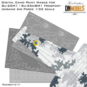 DN Models 32/827-017 1/32 Digital Su-25M1 Frogfoot (Ukraine) 1/32