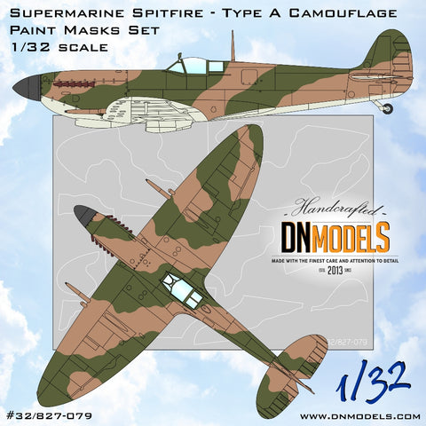 DN Models 32/827-079 1/32 Supermarine Spitfire Camouflage Type A 1/32